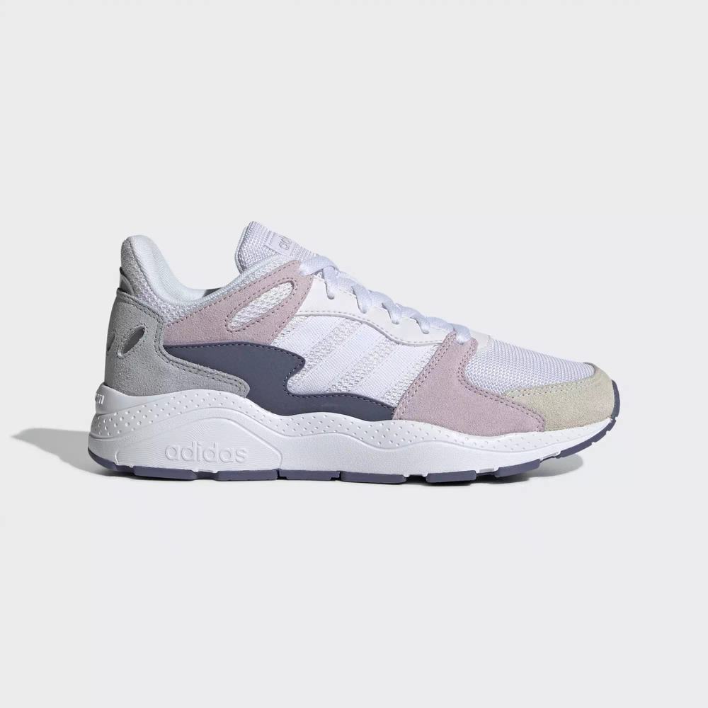 Adidas Crazychaos Tenis Para Correr Blancos Para Mujer (MX-40528)